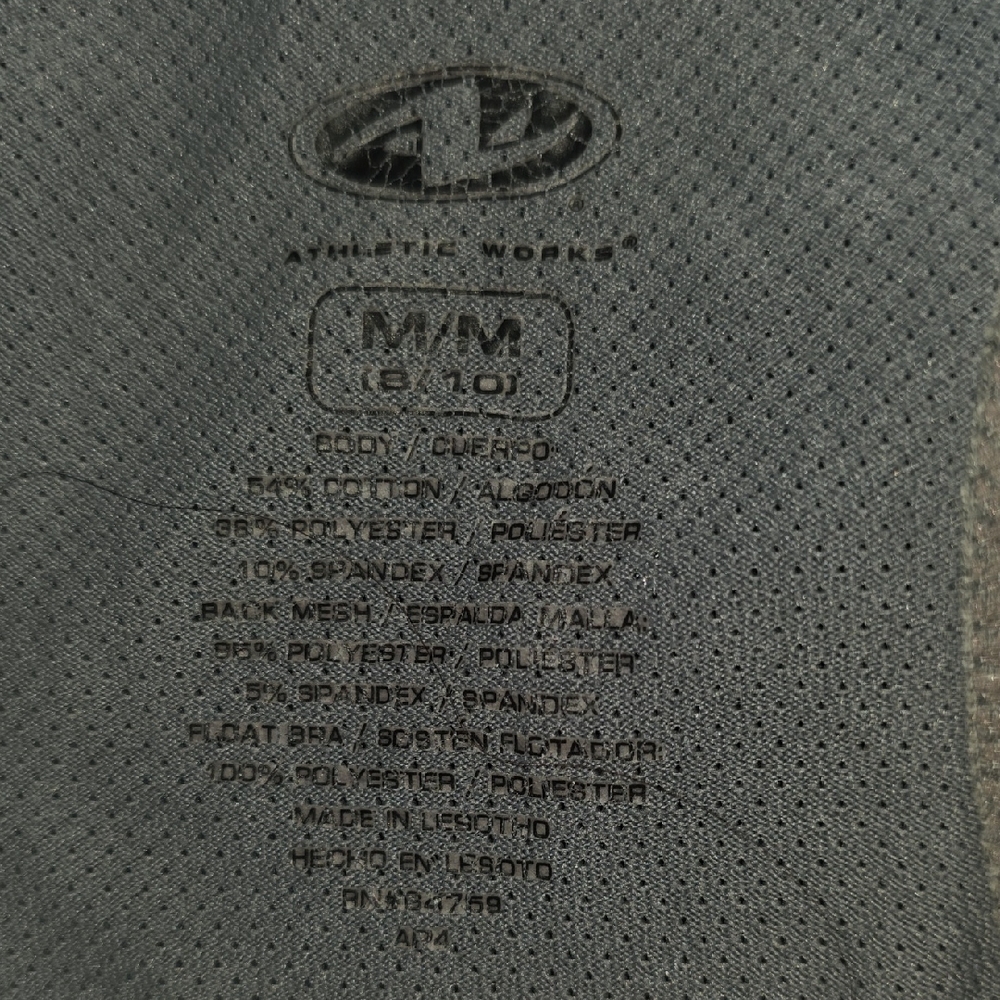 Athletic Works Blue Activewear Shirt